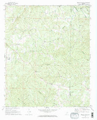 Mellow Valley Alabama Historical topographic map, 1:24000 scale, 7.5 X 7.5 Minute, Year 1969
