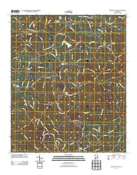 Mellow Valley Alabama Historical topographic map, 1:24000 scale, 7.5 X 7.5 Minute, Year 2011