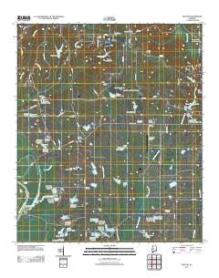 Melton Alabama Historical topographic map, 1:24000 scale, 7.5 X 7.5 Minute, Year 2011
