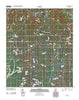 Melton Alabama Historical topographic map, 1:24000 scale, 7.5 X 7.5 Minute, Year 2011