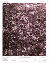 Micaville Alabama Historical topographic map, 1:24000 scale, 7.5 X 7.5 Minute, Year 1975