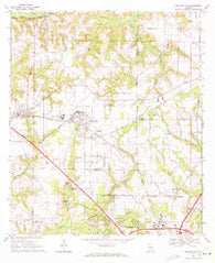 Midland City Alabama Historical topographic map, 1:24000 scale, 7.5 X 7.5 Minute, Year 1969