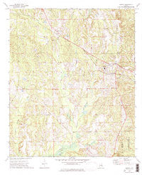 Midway Alabama Historical topographic map, 1:24000 scale, 7.5 X 7.5 Minute, Year 1973