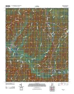 Miller Alabama Historical topographic map, 1:24000 scale, 7.5 X 7.5 Minute, Year 2011
