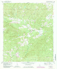 Millerville Alabama Historical topographic map, 1:24000 scale, 7.5 X 7.5 Minute, Year 1969
