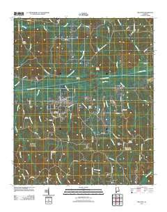 Millport Alabama Historical topographic map, 1:24000 scale, 7.5 X 7.5 Minute, Year 2011