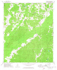 Millport NW Alabama Historical topographic map, 1:24000 scale, 7.5 X 7.5 Minute, Year 1967