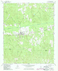 Millport Alabama Historical topographic map, 1:24000 scale, 7.5 X 7.5 Minute, Year 1967