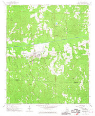 Millport Alabama Historical topographic map, 1:24000 scale, 7.5 X 7.5 Minute, Year 1967