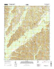 Millport NW Alabama Current topographic map, 1:24000 scale, 7.5 X 7.5 Minute, Year 2014