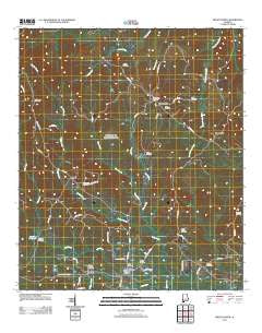 Millry North Alabama Historical topographic map, 1:24000 scale, 7.5 X 7.5 Minute, Year 2011