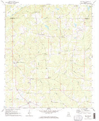 Milltown Alabama Historical topographic map, 1:24000 scale, 7.5 X 7.5 Minute, Year 1969