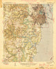 Mobile Alabama Historical topographic map, 1:62500 scale, 15 X 15 Minute, Year 1944