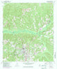 Monroeville Alabama Historical topographic map, 1:24000 scale, 7.5 X 7.5 Minute, Year 1972