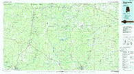 Monroeville Alabama Historical topographic map, 1:100000 scale, 30 X 60 Minute, Year 1986