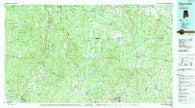 Monroeville Alabama Historical topographic map, 1:100000 scale, 30 X 60 Minute, Year 1986