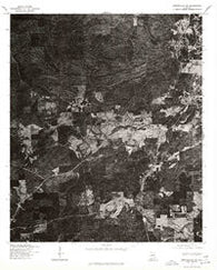 Montevallo SW Alabama Historical topographic map, 1:24000 scale, 7.5 X 7.5 Minute, Year 1975