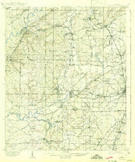 Montevallo Alabama Historical topographic map, 1:62500 scale, 15 X 15 Minute, Year 1910