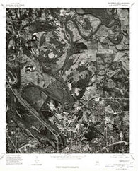 Montgomery North Alabama Historical topographic map, 1:24000 scale, 7.5 X 7.5 Minute, Year 1975