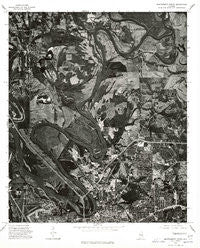 Montgomery North Alabama Historical topographic map, 1:24000 scale, 7.5 X 7.5 Minute, Year 1975
