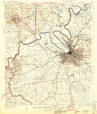 Montgomery Alabama Historical topographic map, 1:62500 scale, 15 X 15 Minute, Year 1930