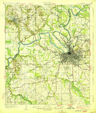 Montgomery Alabama Historical topographic map, 1:62500 scale, 15 X 15 Minute, Year 1930