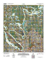 Montgomery North Alabama Historical topographic map, 1:24000 scale, 7.5 X 7.5 Minute, Year 2011