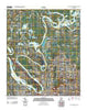 Montgomery North Alabama Historical topographic map, 1:24000 scale, 7.5 X 7.5 Minute, Year 2011