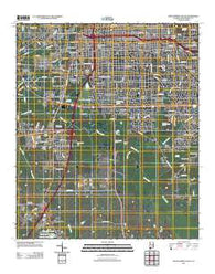 Montgomery South Alabama Historical topographic map, 1:24000 scale, 7.5 X 7.5 Minute, Year 2011