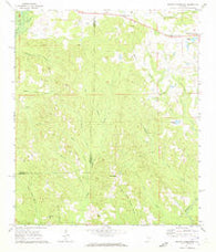 Moodys Crossroads Alabama Historical topographic map, 1:24000 scale, 7.5 X 7.5 Minute, Year 1971