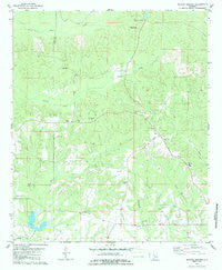 Morgan Springs Alabama Historical topographic map, 1:24000 scale, 7.5 X 7.5 Minute, Year 1979