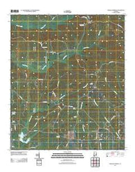 Morgan Springs Alabama Historical topographic map, 1:24000 scale, 7.5 X 7.5 Minute, Year 2011