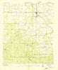 Moulton Alabama Historical topographic map, 1:24000 scale, 7.5 X 7.5 Minute, Year 1935