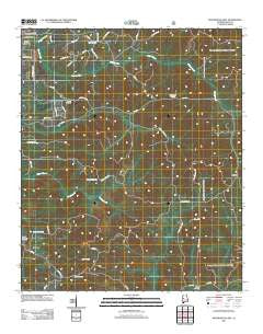 Moundville East Alabama Historical topographic map, 1:24000 scale, 7.5 X 7.5 Minute, Year 2011
