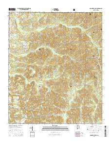 Moundville East Alabama Current topographic map, 1:24000 scale, 7.5 X 7.5 Minute, Year 2014