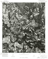 Mount Meigs NW Alabama Historical topographic map, 1:24000 scale, 7.5 X 7.5 Minute, Year 1975