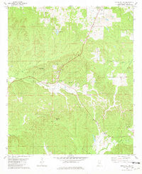 Mount Willing Alabama Historical topographic map, 1:24000 scale, 7.5 X 7.5 Minute, Year 1981