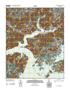 Mount Carmel Alabama Historical topographic map, 1:24000 scale, 7.5 X 7.5 Minute, Year 2011