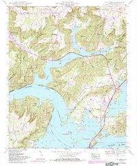 Mt Carmel Alabama Historical topographic map, 1:24000 scale, 7.5 X 7.5 Minute, Year 1984