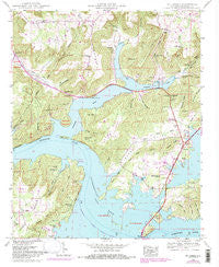 Mt Carmel Alabama Historical topographic map, 1:24000 scale, 7.5 X 7.5 Minute, Year 1948
