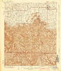 Mt Hope Alabama Historical topographic map, 1:62500 scale, 15 X 15 Minute, Year 1940
