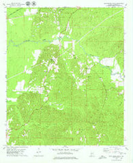 Myrtlewood South Alabama Historical topographic map, 1:24000 scale, 7.5 X 7.5 Minute, Year 1978