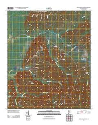 Myrtlewood South Alabama Historical topographic map, 1:24000 scale, 7.5 X 7.5 Minute, Year 2011