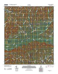 Nanafalia Alabama Historical topographic map, 1:24000 scale, 7.5 X 7.5 Minute, Year 2011