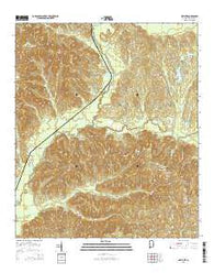 Natchez Alabama Current topographic map, 1:24000 scale, 7.5 X 7.5 Minute, Year 2014