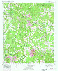 Nauvoo Alabama Historical topographic map, 1:24000 scale, 7.5 X 7.5 Minute, Year 1949