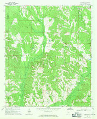 Needmore Alabama Historical topographic map, 1:24000 scale, 7.5 X 7.5 Minute, Year 1968