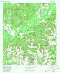 New Brockton Alabama Historical topographic map, 1:24000 scale, 7.5 X 7.5 Minute, Year 1960
