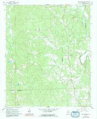 New Lexington Alabama Historical topographic map, 1:24000 scale, 7.5 X 7.5 Minute, Year 1967