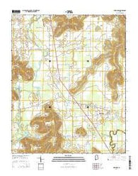 New Hope Alabama Current topographic map, 1:24000 scale, 7.5 X 7.5 Minute, Year 2014